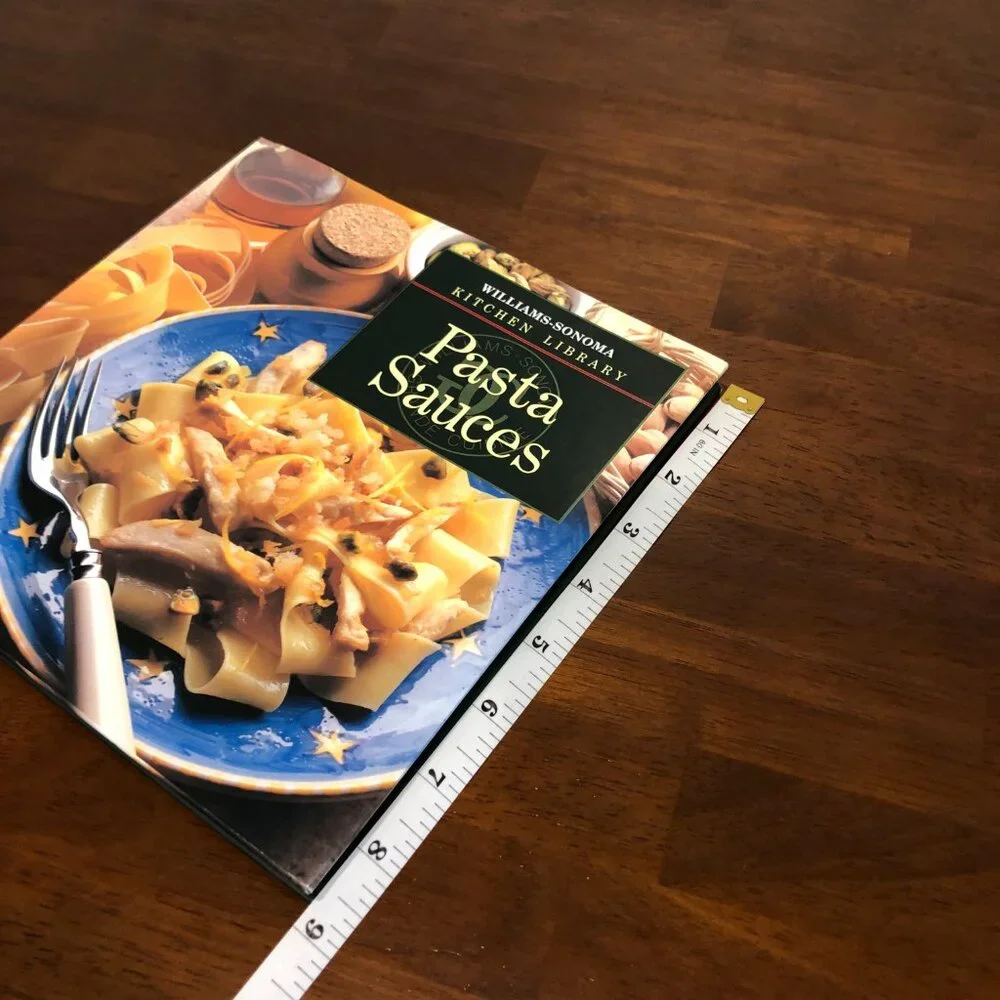 Williams Sonoma Pasta & Pasta Sauces Pre-Owned Vintage Cookbook Bundle o…